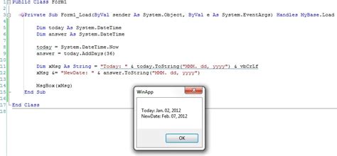 VB.NET String.Format Examples .